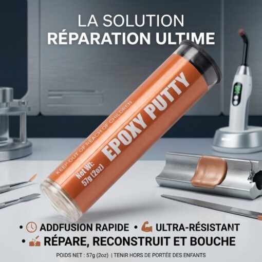 Colle à Pate EPOXY VISBELLA NOIR 57g