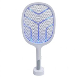 Alternative view of Raquette Anti Moustique Rechargeable Type-C Ovale 1200mah FB-880