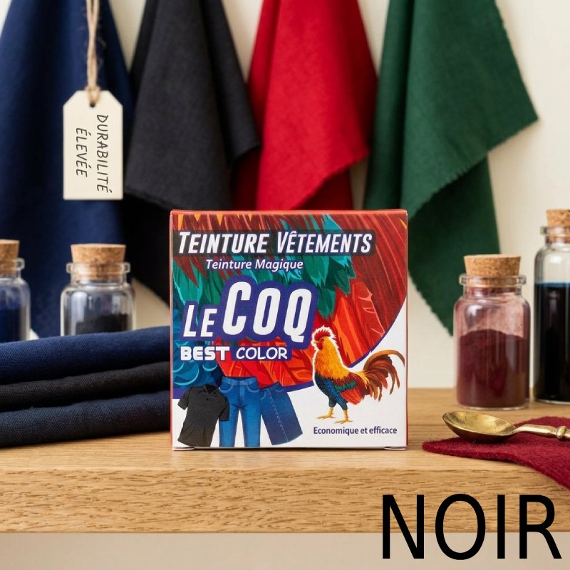Teintures Magiques Pour Vêtements Noir 3 PCS