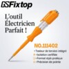 Tournevis Testeur 14cm 11402 GSFIXTOP
