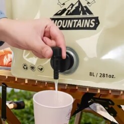 Alternative view of Sac de Stockage d’Eau Portable Pliable pour Camping 8L