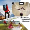 Sac de Stockage d’Eau Portable Pliable pour Camping 8L