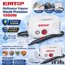 Alternative view of Nettoyeur à Vapeur Pour Climatiseur 1.0L 1500W EMTOP ESTC1501
