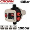 Cerveau Suppresseur Régulateur De Pression D'eau 1500W 10Bar CROWN- APS-2.3P