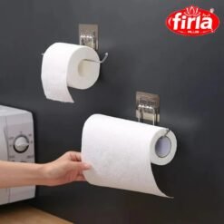 Porte Papier Essuie-Tout/Toilette et Objets Adhésif métallique FIRLA