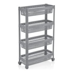 Alternative view of Etagère de Cuisine Suspendu avec Roues 4 Etages