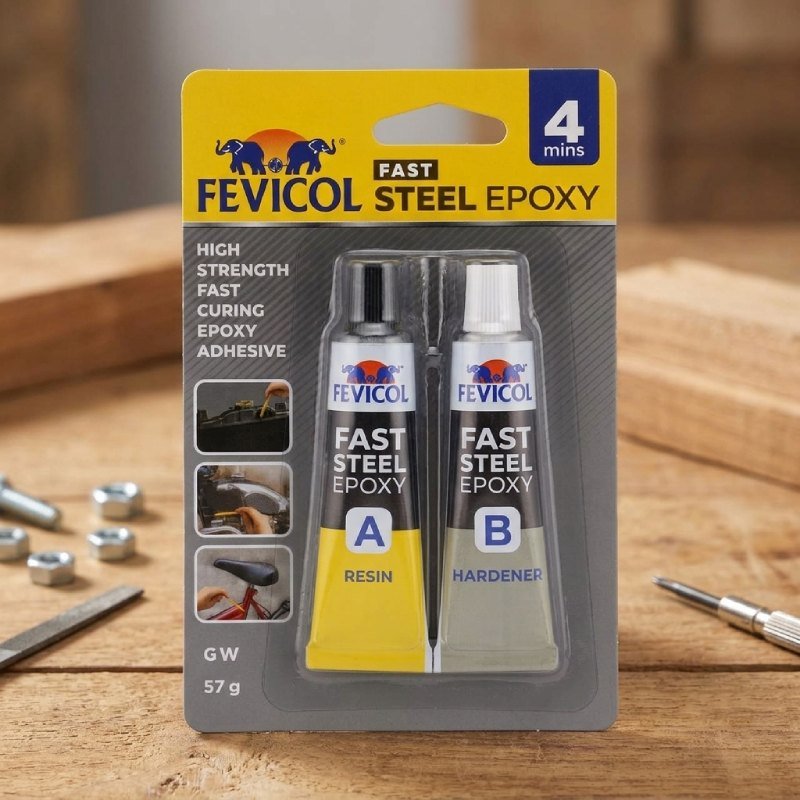 Colle métal Rapide AB FEVICOL 57Gr