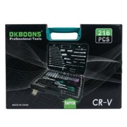 Caisse à douilles et Clés à Cliquets 216PCS CR-V OKBOONS – Image 3