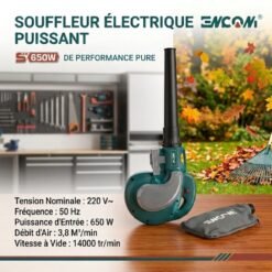 Aspirateur Souffleur 650W EMCOM