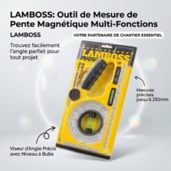 Outil de Mesure de Pente Magnétique Multi-Fonctions LAMBOSS