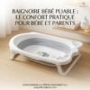 Baignoire Bébé Pliable Portable