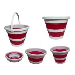 Seau Magique Pliable en Silicone 12L – Image 3