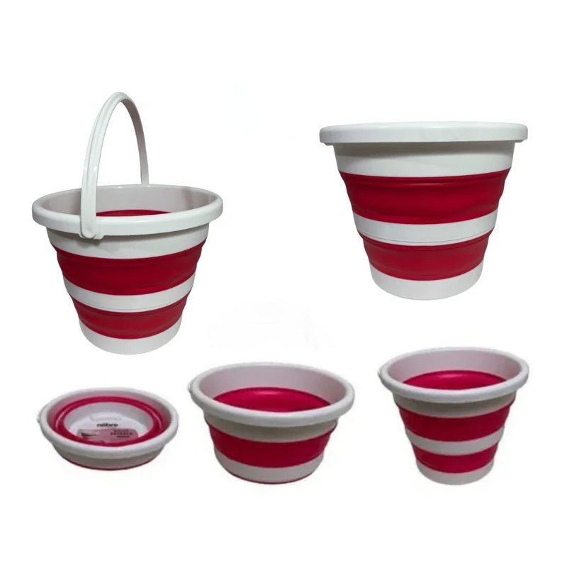 Seau Magique Pliable en Silicone 12L – Image 3