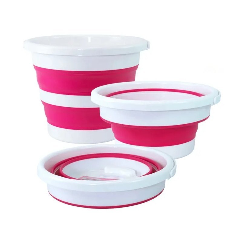 Seau Magique Pliable en Silicone 12L