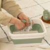 Bassine Carrée Pliable Rétractable 9L