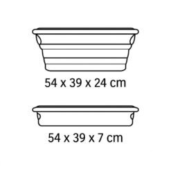 Bassine Ovale Rétractable Pliable 25L – Image 4