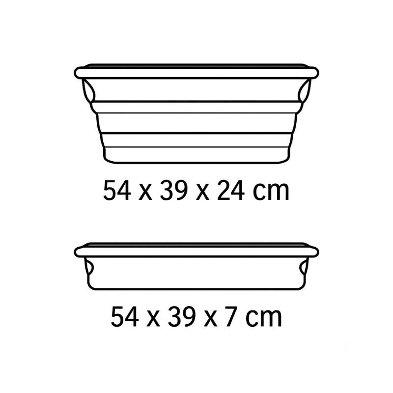 Bassine Ovale Rétractable Pliable 25L – Image 4