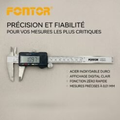 Pied à Coulisse Numérique FONTOR 6" 150mm