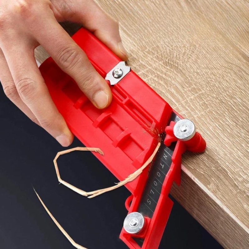 Cutter Outil de tranchant de bande Placo et Bois Réglable 45° 308-6