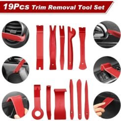 Alternative view of Kit d’Outils de Retrait Automatique des Garnitures Panneau de Voiture 19PCS 308-11