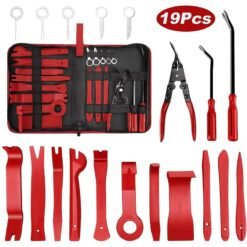 Kit d’Outils de Retrait Automatique des Garnitures Panneau de Voiture 19PCS 308-11