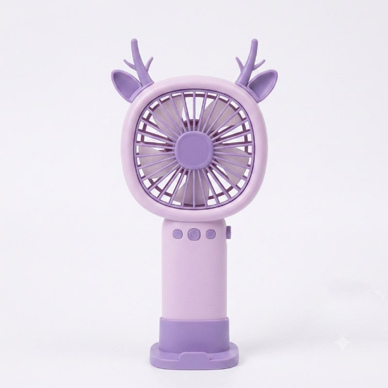 Mini Ventilateur Portable Rechargeable avec Support Téléphone JL8858-E – Image 5