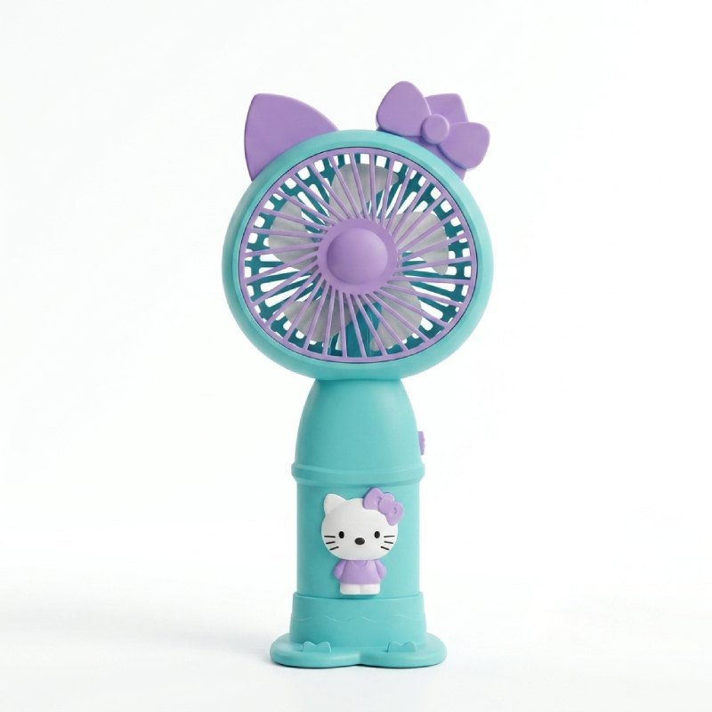 Mini Ventilateur Portable avec Support Téléphone HELLO KITTY 262 – Image 4