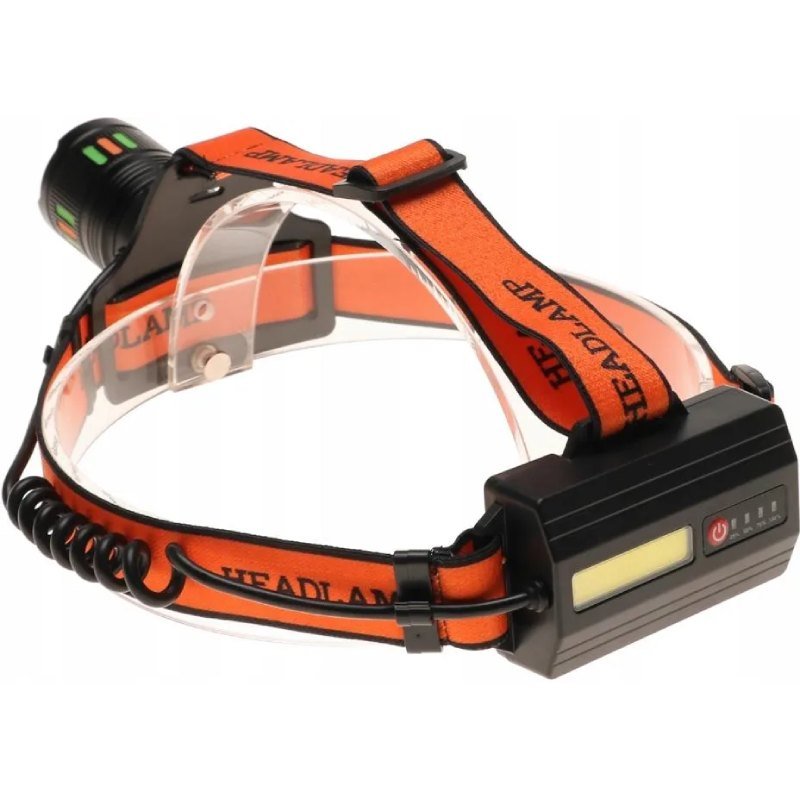 Torche LED Frontale et Dorsal Rechargeable avec ZOOM – Image 3