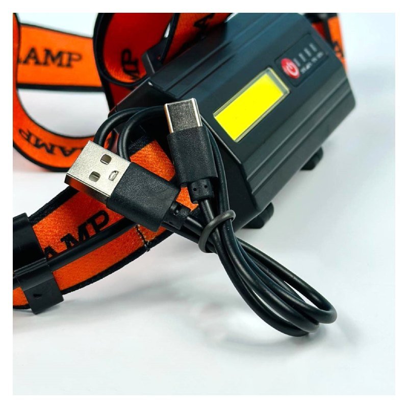 Torche LED Frontale et Dorsal Rechargeable avec ZOOM – Image 9