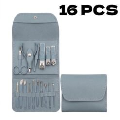 Ensemble de manucure pédicure coupe ongles luxueux 16PCS – Image 11