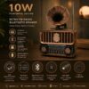 Radio Rétro Sans-fil Bluetooth FM Rechargeable Type-C VINTAGE