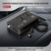 Convertisseur Intelligent pour Voiture 12V 150W (Olesson)