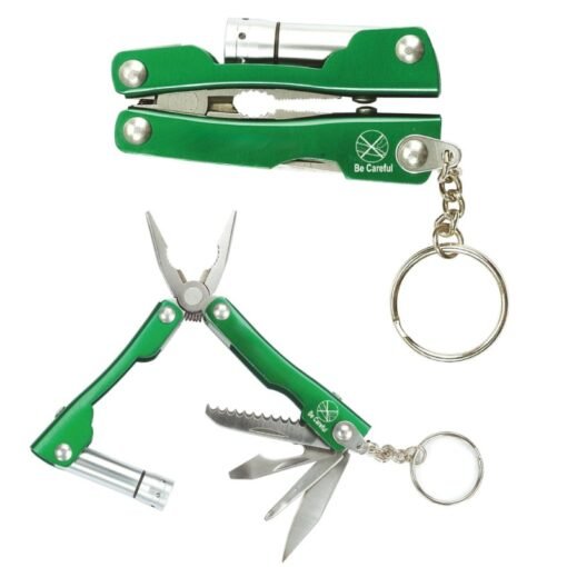 Pince Swiss Plibale Multifonction 9en1 avec Torche et Pochette
