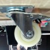 Roues Pivotantes en Acier à Frein Blanche GM