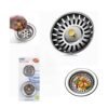 Siphons Filtres d'Evier en Inox 2PCS 25-72