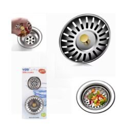Siphons Filtres d'Evier en Inox 2PCS 25-72