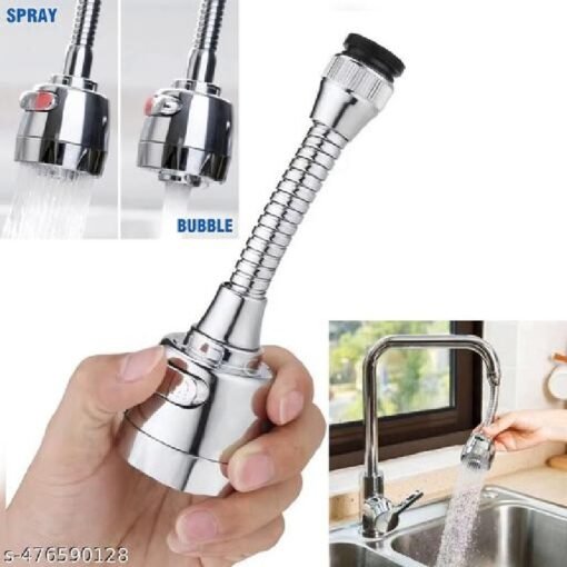 Brise Jet Chromé Flexible à Boutton 360°