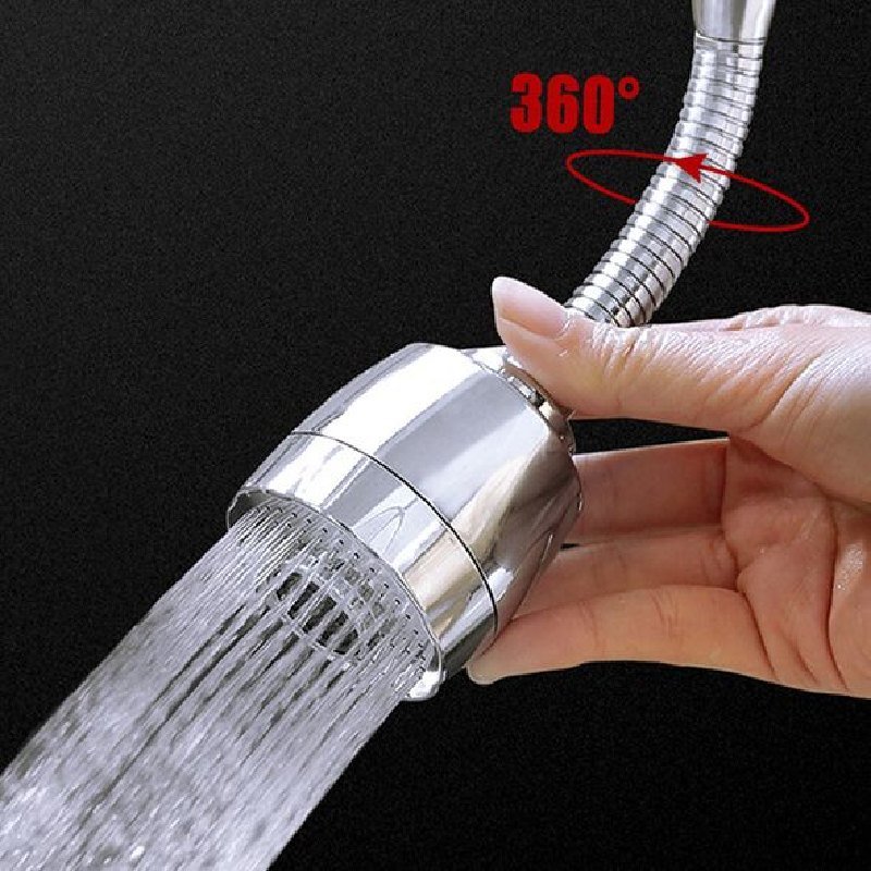 Brise Jet Chromé Flexible à Boutton 360° – Image 2