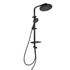 Alternative view of Kit Colonne de Douche en Aluminium Tube Carré Noir 24452-1