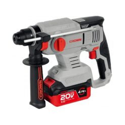 Alternative view of Marteau Perforateur et Perceuse Sans fil avec 2 Batteries et Chargeur 20V 4Ah CROWN CT28010XS-4 BMC