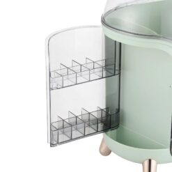 Armoire Coiffeuse Organisateur de Maquillage Cosmétique avec 2 Tiroirs – Image 17