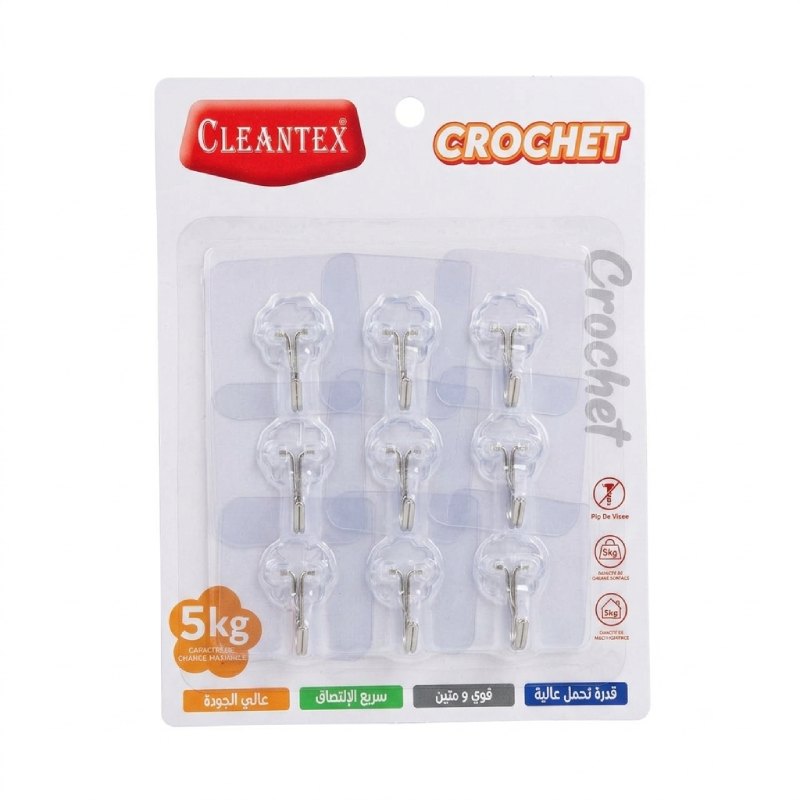 Crochets Adhésifs 9PCS CLEANTEX – Image 6