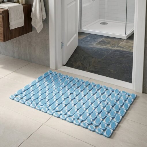 Tapis Salle de Bain Anti-Dérapant avec Ventouses 70x40cm