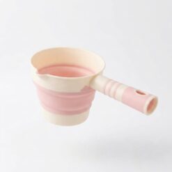 Tasse à Eau Pliante en Plastique et Silicone pour Cuisine et Salle de Bain – Image 3