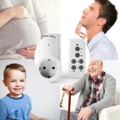 Ensemble de 3 Prises avec Télécommande BEETRO LA341 – Image 3