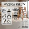 Escabeau 5x5 en Aluminium BEETRO