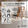 Escabeau 6x6 en Aluminium BEETRO
