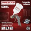 Pistolet Peinture 1.5 MM 600 ML HONESTPRO YAE1149