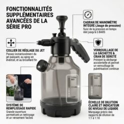 Alternative view of Pulvérisateur Manuel Haute Pression Multifonction 3L