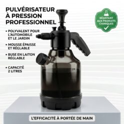 Pulvérisateur Manuel Haute Pression Multifonction 3L